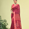 Preyashi (প্রেয়সী) - Pure Cotton Saree in Bomkai Style 9 LPS 9464 scaled