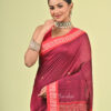 Preyashi (প্রেয়সী) 7 Preyashi handwoven magenta Bomkai pure cotton saree