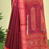 Preyashi (প্রেয়সী) - Pure Cotton Saree in Bomkai Style 10 LPS 9466 scaled