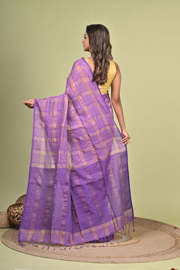 Chandralekha (চন্দ্রলেখা) - Pure Cotton Zari Kota Saree 5 LPS 4383 scaled