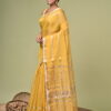Hiranmayi (হিরণ্ময়ী) - Pure Tissue Silk Saree with Metallic Zari 9 LPS 4401 scaled