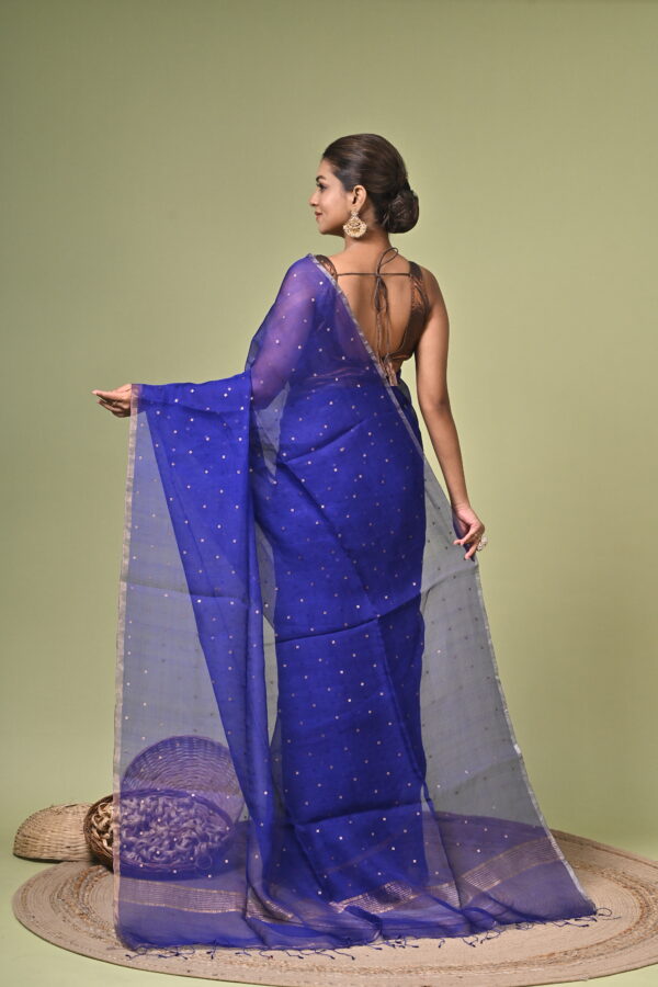 Shrimoti (শ্রীমতী) - Raw Silk Saree with Sequins 5 LPS 4429