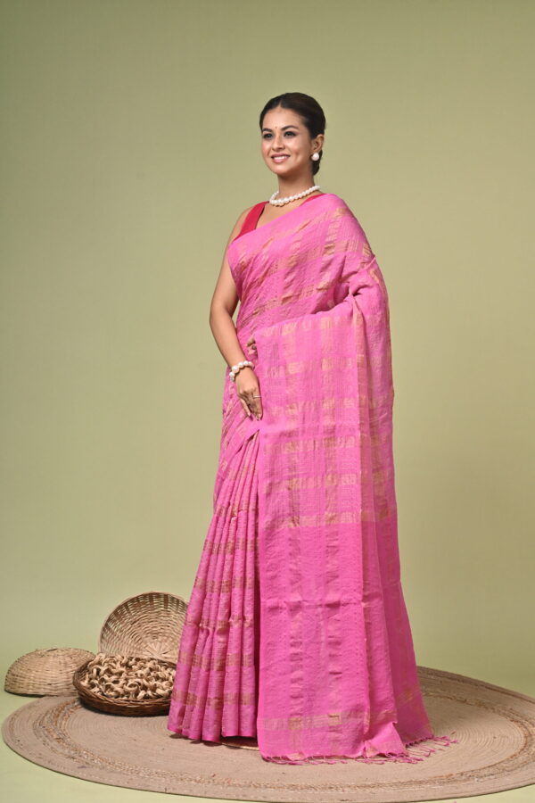 Gulnaar - Pure Cotton Zari Kota Saree 4 LPS 4438 scaled