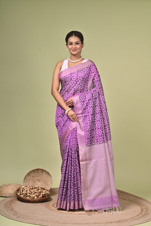 Jamini (যামিনী) - Silk Cotton Warp-Printed Saree 2 LPS 4474 scaled