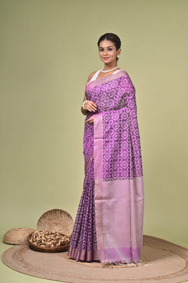 Jamini (যামিনী) - Silk Cotton Warp-Printed Saree 3 LPS 4477 scaled