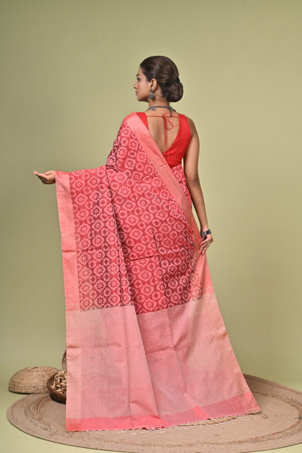 Rangsutra - Silk Cotton Warp-Printed Saree 4 LPS 4494 scaled