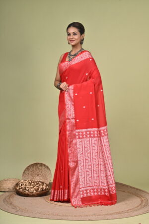 Sharadiya (শারদীয়া) - Pure Cotton Handloom Saree