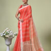 Palashi (পলাশি) - Pure Cotton Saree with Jute Sections 9 LPS 9376 scaled