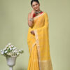 Sonajhuri (সোনাঝুরি) - Pure Cotton Saree with Jute Sections 7 LPS 9388 scaled