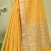 Sonajhuri (সোনাঝুরি) - Pure Cotton Saree with Jute Sections 9 LPS 9393 scaled