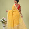 Sonajhuri (সোনাঝুরি) - Pure Cotton Saree with Jute Sections 10 LPS 9396 scaled