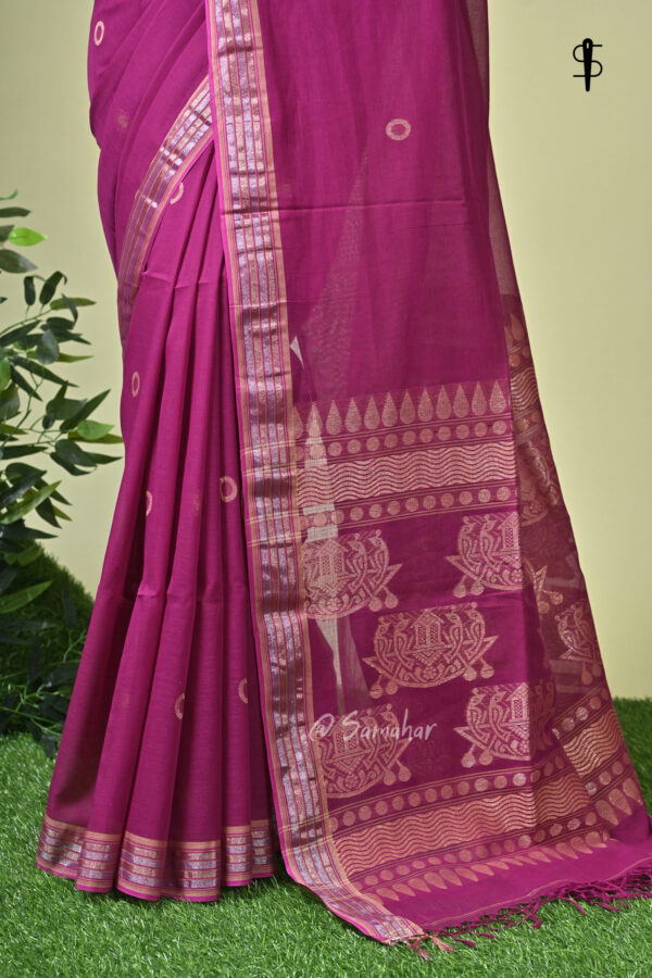 Ragini (রাগিণী) - Pure Cotton Handloom Saree 3 LPS 9514 scaled