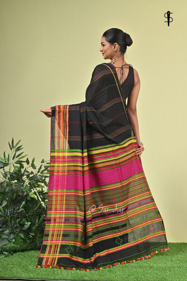 Rongmala (রঙমালা) – Handwoven Manipuri Cotton Saree 5 LPS 9564 scaled