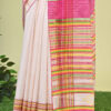 Shubhra (শুভ্রা) - Handwoven Manipuri Cotton Saree 8 LPS 9653 scaled