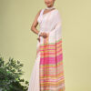 Shubhra (শুভ্রা) - Handwoven Manipuri Cotton Saree 9 LPS 9654 scaled