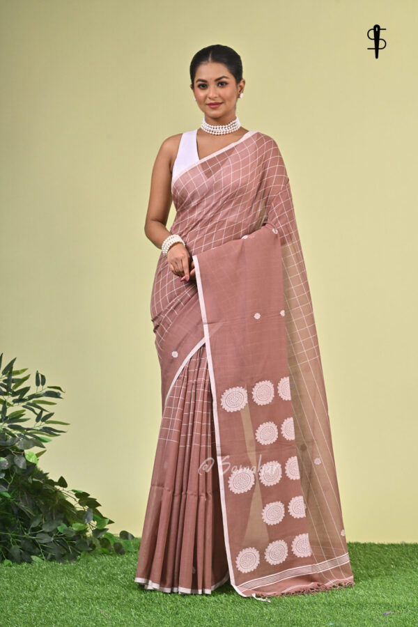 Mrittika (মৃত্তিকা) - Pure Cotton Handloom Saree 2 LPS 9672 scaled