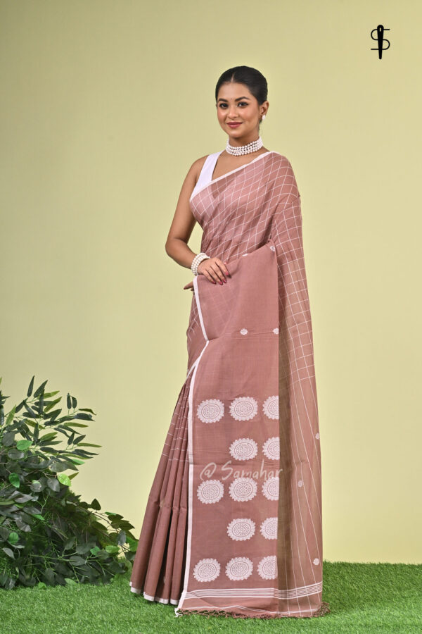 Mrittika (মৃত্তিকা) - Pure Cotton Handloom Saree 4 LPS 9675 scaled